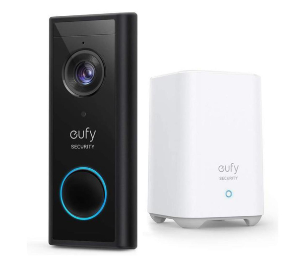 Eufy DOORBELL SET Wideodomofon 2K z bazą HomeBase 2 - 574562 - zdjęcie